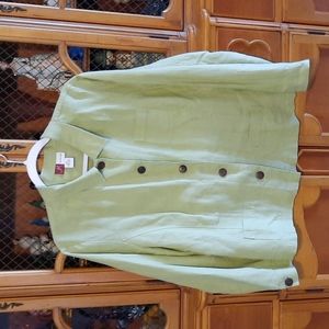 JW Collection Ladies Linen Blazer Jacket 16P